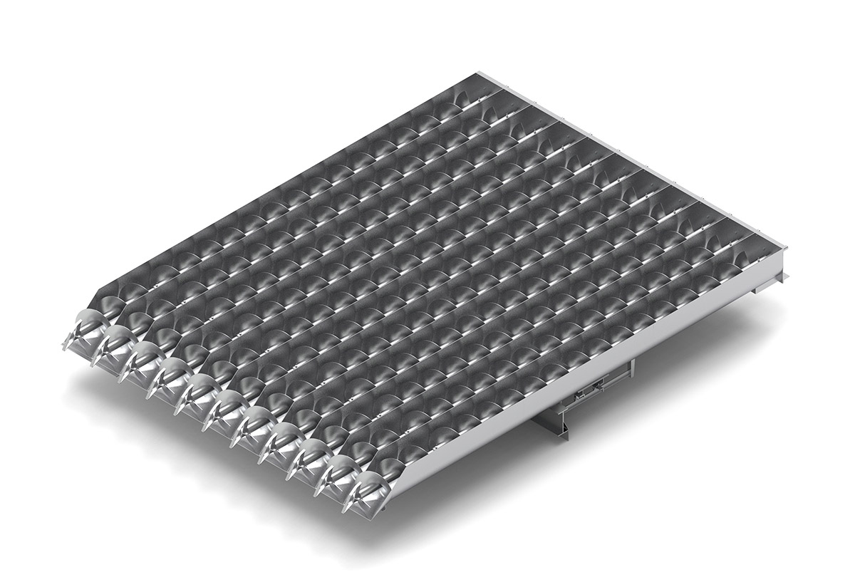 Spiralni okretač ječmenog slada